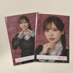 ゆ*様 櫻坂46　遠藤理子　生写真　ヨリ　チュウ　5th Anniversary