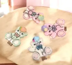 専用です♪ レジンヘアクリップ