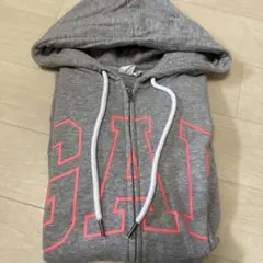 GAP グレー フルジップパーカー