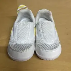 IFME メッシュ上履き 15.0 ホワイト/イエロー