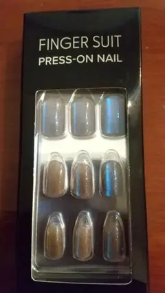 FINGER SUIT PRESS-ON NAIL 10個入り