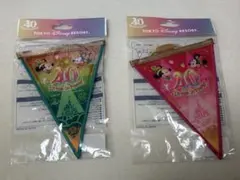 ディズニー　40周年　ガーランド