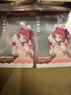 学園アイドルマスター 学マス ノベルティ GIGO クリアカード 花海咲季 ２枚