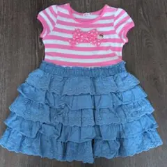 キッズ服 半袖ワンピース 100cm
