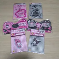 【新品未開封】ハッピーくじ　マイメロ・クロミ