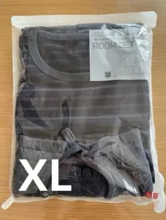 ルームセット （半袖）XL ネイビー グレー ストライプ