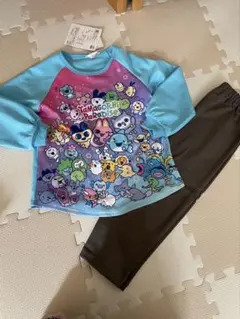 【新品】たまごっち　光るパジャマ　size110cm