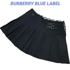 ✨美品☆ BURBERRY BLUE LABEL ☆ プリーツミニスカート 38