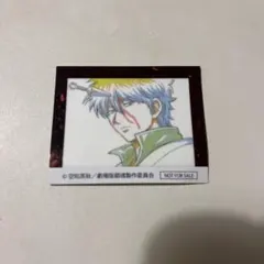 銀魂　入場者特典第2弾　吉原大炎上　アニメ原画ステッカー　坂田銀時