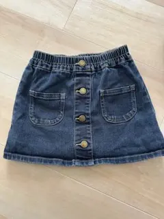 デニムスカート95cm ボタン付きスカート