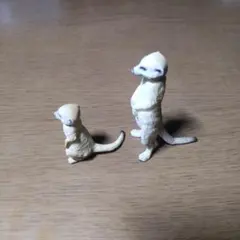 アニア　ミーアキャット 親子　フィギュア 2体セットのサムネイル