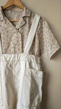 ブラウスとサロペットスカートの2点セット　エヘカソポ　サマンサモスモス