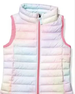 パファーベスト ライトウエイト パッカブル 防水 幼児 ガールズ