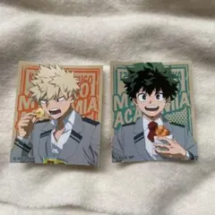 僕のヒーローアカデミア ヒロアカ セブンイレブン ステッカー 爆豪勝己 緑谷出久