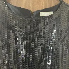 高級スパンコール　ドレス　美品　PREFRENCE