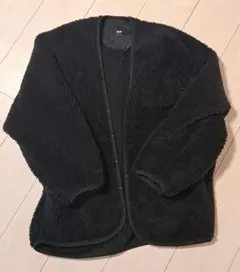 ユニクロ ボアフリースカーディガン M