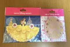 ラプンツェル&ベル　メモ帳セット　ディズニーリゾート