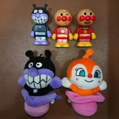 アンパンマン ぬいぐるみ マスコット バイキンマン ドキンちゃん UFO