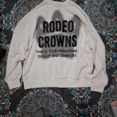 RODEO CROWNS トレーナー ホワイト