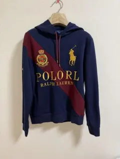 Polo Ralph Lauren フード付きトレーナー S ネイビー
