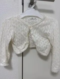 KUMIKYOKU レース編みカーディガン BSサイズ