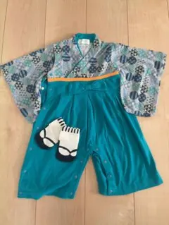 袴風ロンパース　靴下付き