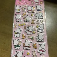 Pochacco シールステッカー ピンク