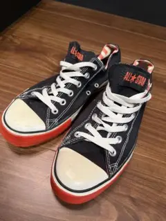 【⭐️未使用⭐️】CONVERSE ALL STAR ブラック/レッド スニーカー