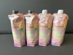 エッセンシャル プレミアム バリア シャンプーコンディショナーの詰替用4個セットのサムネイル