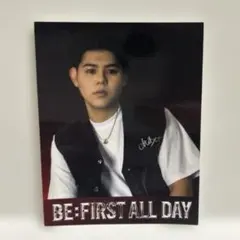 BE:FIRST LEOくん『BE:FIRST ALLDAY』特典ステッカー