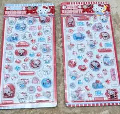 海外限定 ハローキティのボンボンドロップシール