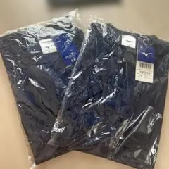 最終値下【2枚セット】ミズノ半袖Tシャツ　ネイビー　Sサイズ