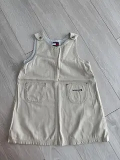 アメリカ購入トミーヒルフィガー 4Tワンピース古着ヴィンテージ  ラルフ　トミー