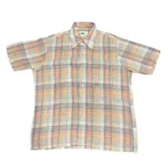 【USA製】70s MR DEE CEE 半袖 チェックシャツ L ヴィンテージのサムネイル
