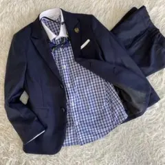 未使用級✨ワルツバイビームス　フォーマル6点セット　130cm ネイビー　男の子
