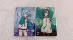 ホロライブ　ウエハース5 輪堂千速　水宮枢 カード