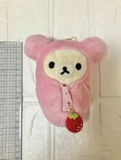 コリラックマ 寝袋ぶらさげぬいぐるみ