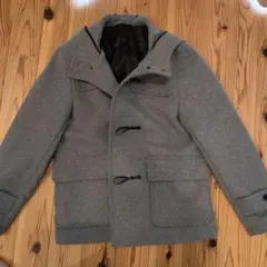 GU グレー ダッフルコート M