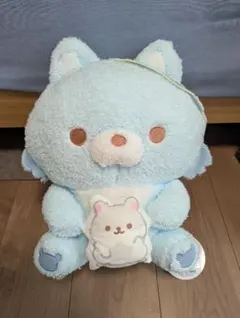 チャイロイコグマ たんぽぽとふたごのハムスター ぬいぐるみXL アオイ