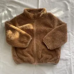 ブラウン フリース アウター