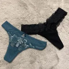Victoria'ssecret Tバック ショーツ2枚セットのサムネイル