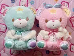 パフポフ　ケープ付きぬいぐるみ　巨大　BIG　ふわふわ　限定　キキララ　くま