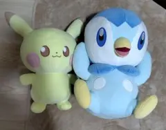 ぬいぐるみ ポケットモンスター　ポッチャマ　ラストワン賞　ピチュー　ポケピース