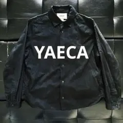 【定番】YAECA ヤエカ コンフォートシャツ スナップボタン ブラック Mのサムネイル