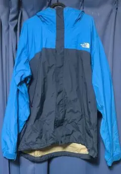 THE NORTH FACE マウンテンパーカー ブルー×ネイビー XL