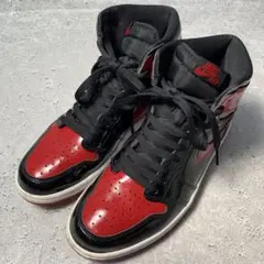 NIKE エアジョーダン1 レトロ HIGH OG パテントブレッド 27.5