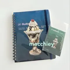 サンデー　アメリカンスイーツ　ロルバーン　ポケット付メモL & ブックマーク