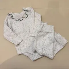 itsukanote フリル襟 ロンパース パンツ セット9-12m 80cm