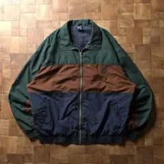 90s　WHITE STAG　スイングトップブルゾン　マルチカラー　アースカラー