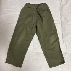 無印良品　ツイルパンツ　110 カーキのサムネイル